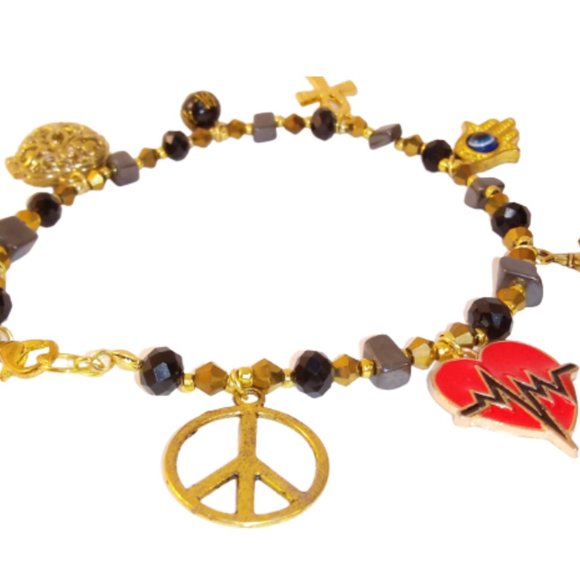 PANDORA Signature Bracelet With “SPIRITUAL DREAMCATCHER  Signature Global Tour Charm Bracelet